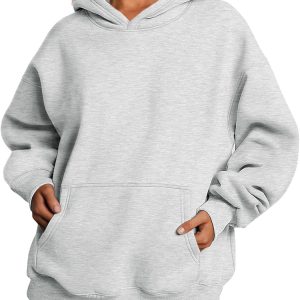 Womens Oversized Hoodies Fleece Sweatshirts Fall Fashion Pullover Sweaters Winter Clothes